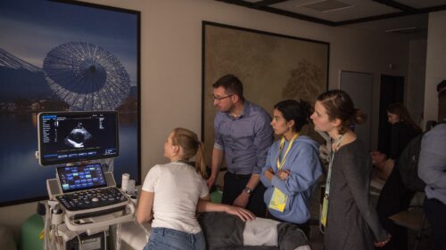 Noc na urgentním příjmu: Echokardiografie a plicní ultrazvuk u dušného pacienta