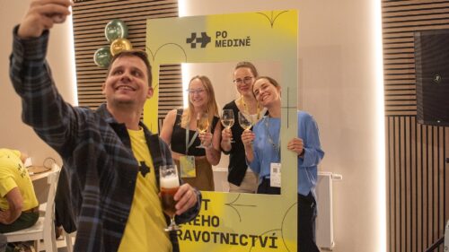 Hrdý zakladatel Po medině Martin Palička, který si nenechá jediný kemp ujít.